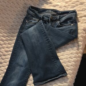 American Eagle Outfitters Dark Blue Flare Jeans